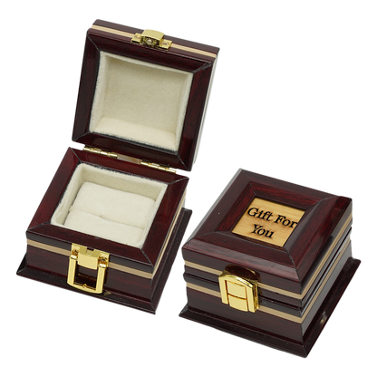 PVC Brown Wooden Jewelry Boxes
