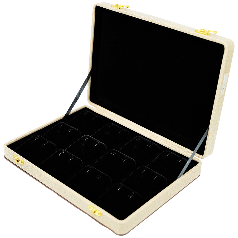 Brown Leatherette Stock Boxes