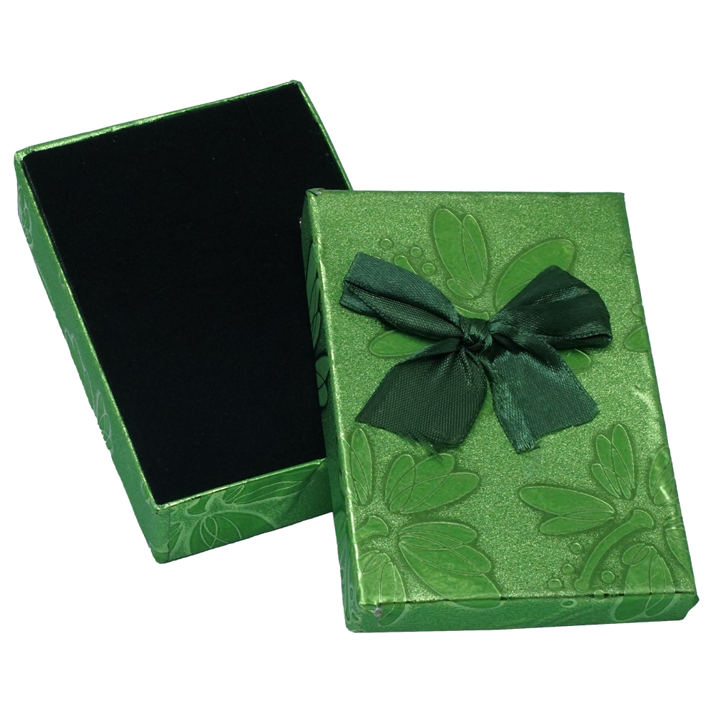 Glitter Multi Mix Color Cardboard Jewelry Boxes