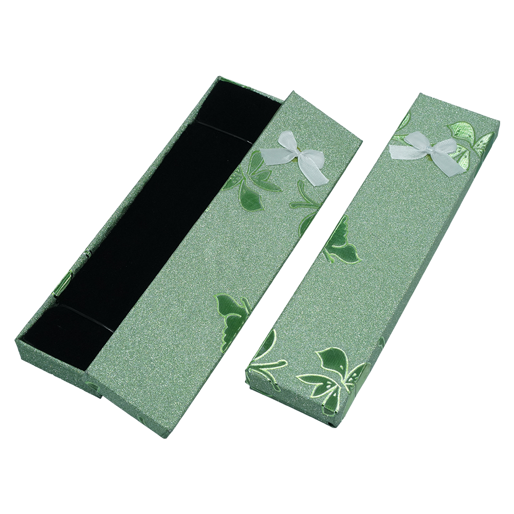 Glitter Multi Mix Color Cardboard Jewelry Boxes