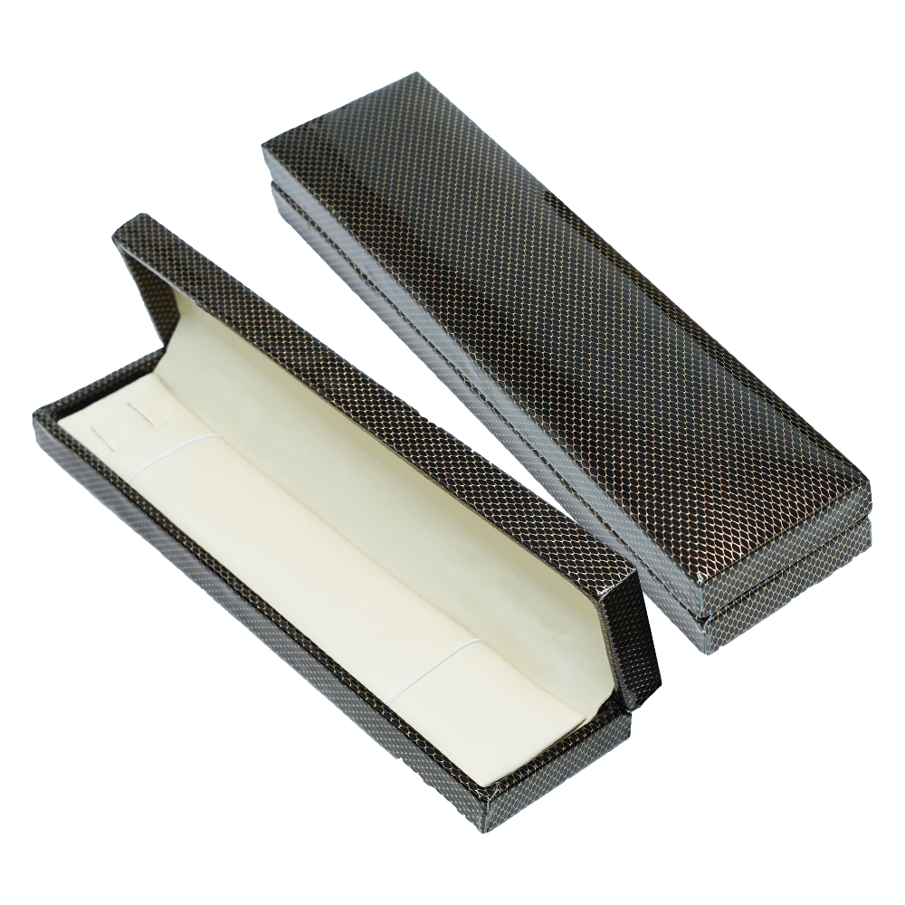 A Model: Engagement Chain Storage Box | Wedding Bracelet Gift Box | Leather Jewelry Chain Box