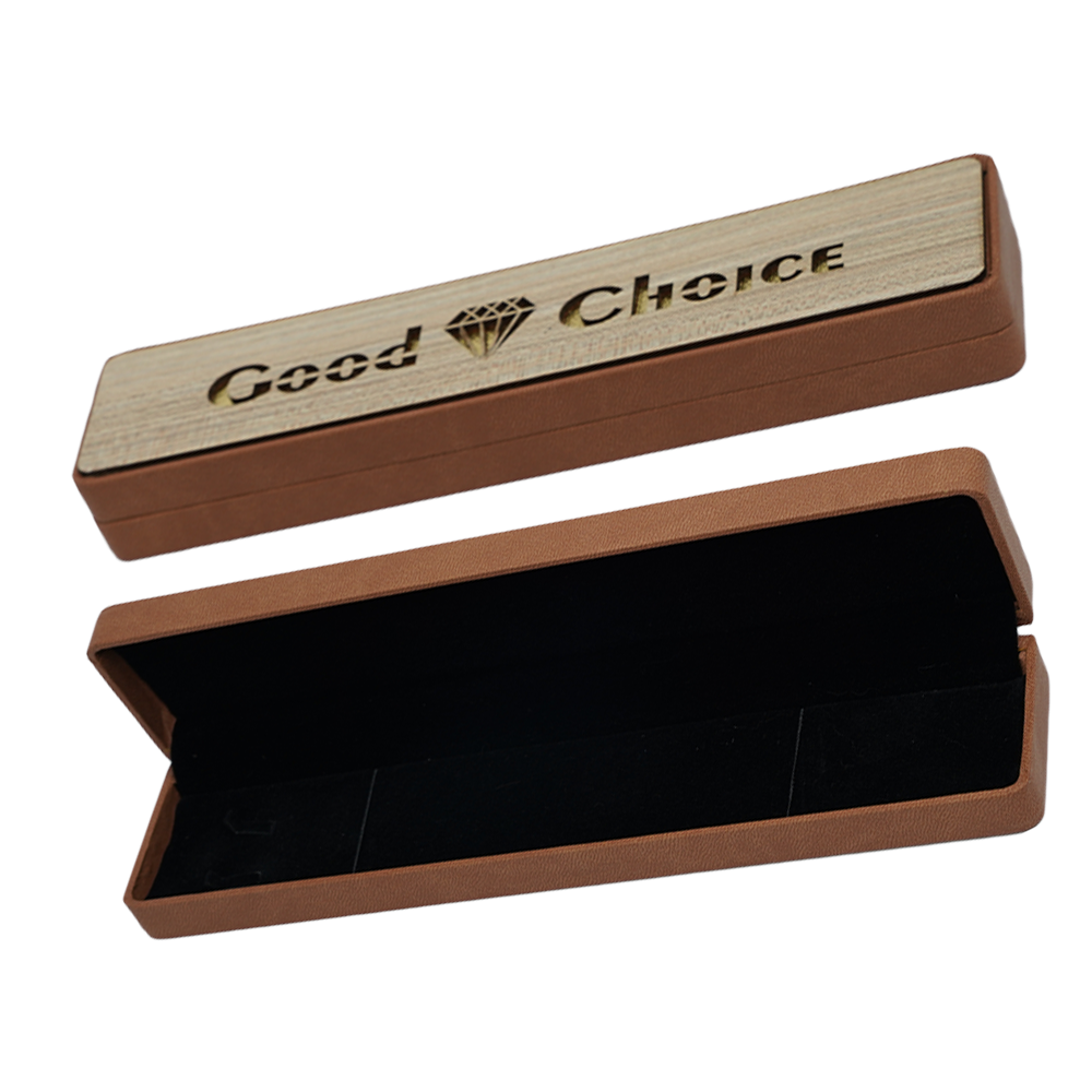 Multiple Designs Laser Cut Leather Chain / Bracelet Box