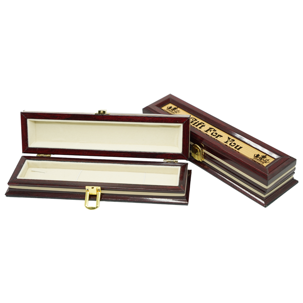 PVC Brown Wooden Jewelry Boxes