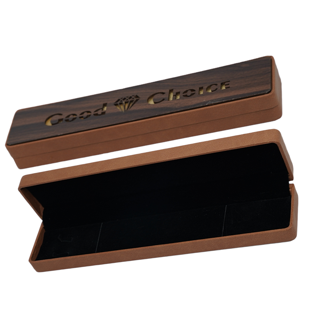 Multiple Designs Laser Cut Leather Chain / Bracelet Box