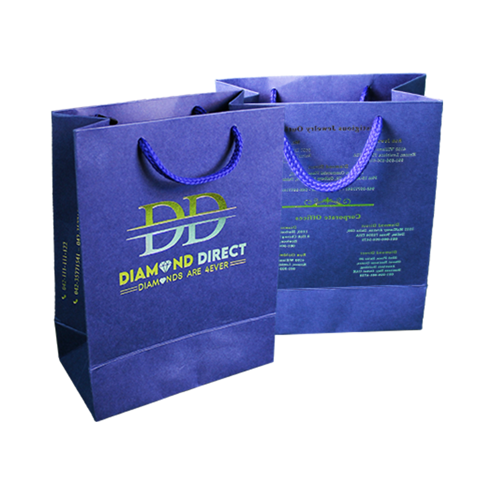 Customized Cardboard Shopping Bag (Design 10)