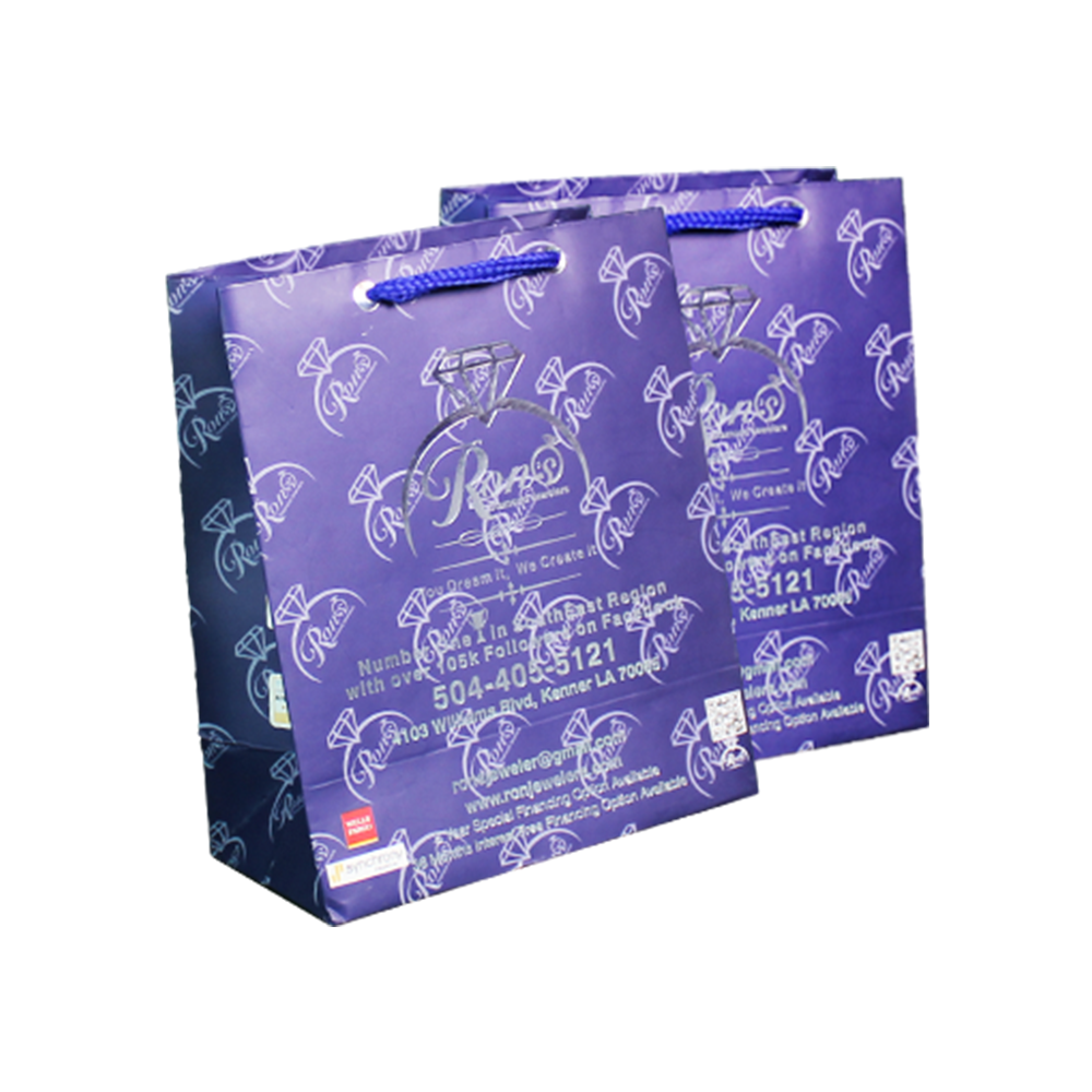 Customized Cardboard Shopping Bag (Design 11)