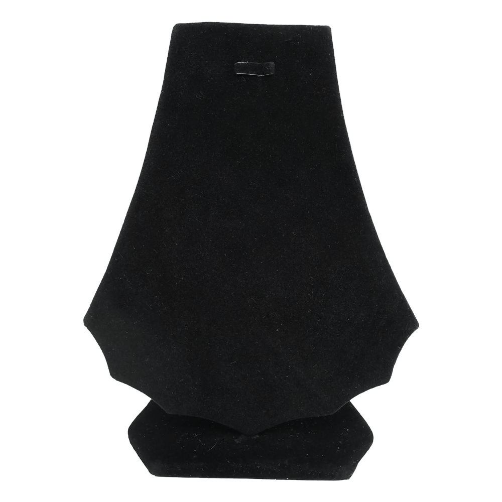 Pure Black Velvet Jhumar Display Stand