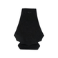 Pure Black Velvet Jhumar Display Stand