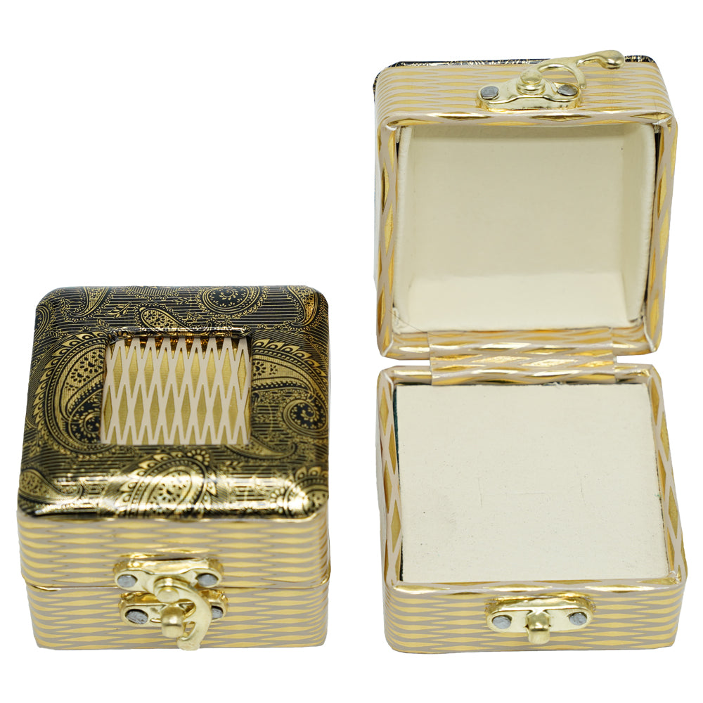 F Model: Engagement Rings | Wedding Rings | Leather Jewelry Ring Box