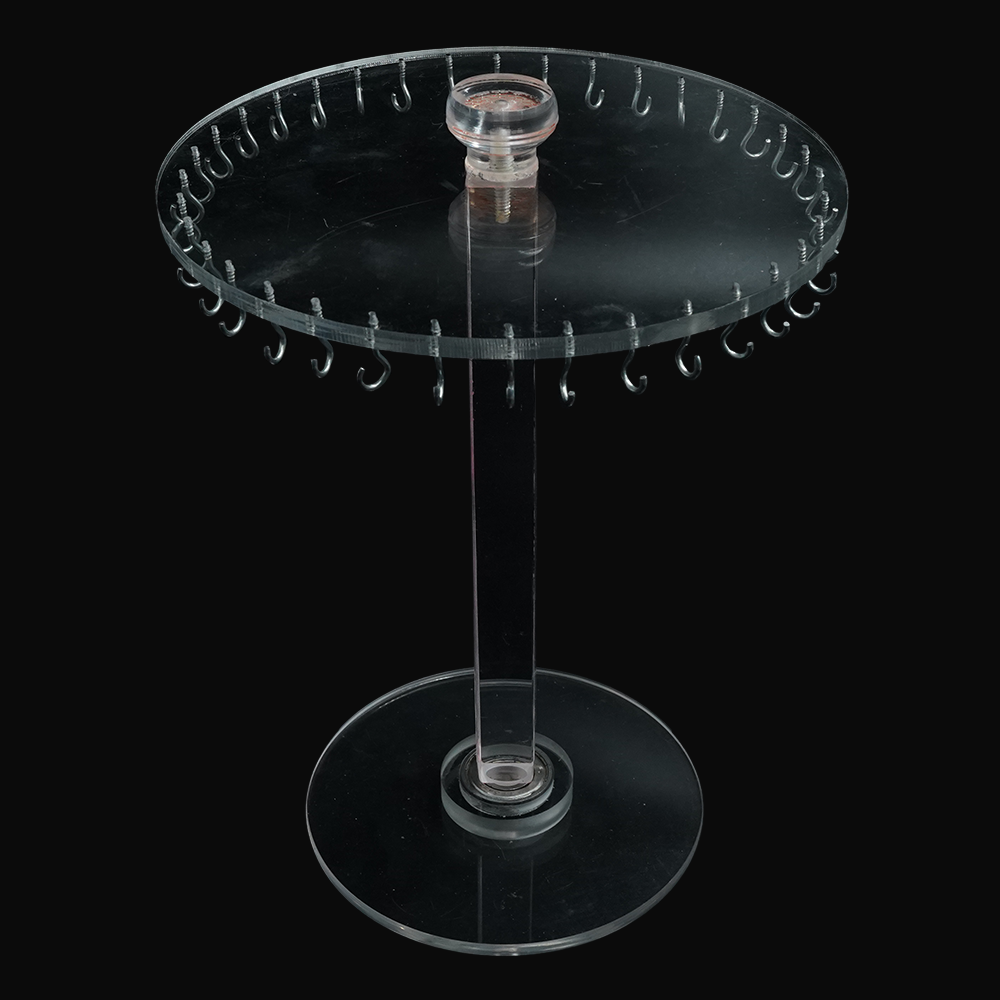 Black & White Crystal Umbrella Chain Display Stands