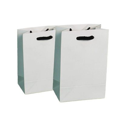 White & Black Eco Paper Jewel Bags