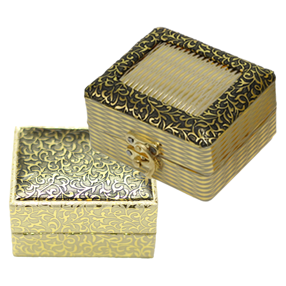 Leather Jewelry Earring Box (Tops Box)