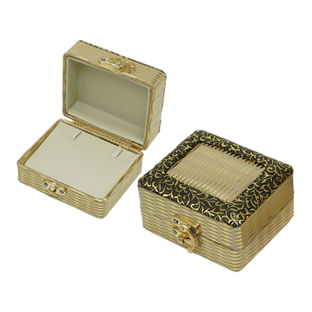 F Model: Engagement Earring Box | Wedding Earring Box | Leather Jewelry Earring Box (Bali Box)