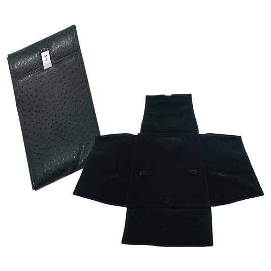 Black & Brown Pure Leather 14x10 Folder