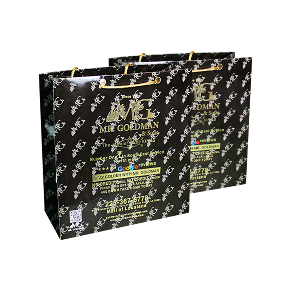 Customized Cardboard Shopping Bag (Design 12)