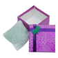 Glitter Multi Mix Color Cardboard Jewelry Boxes