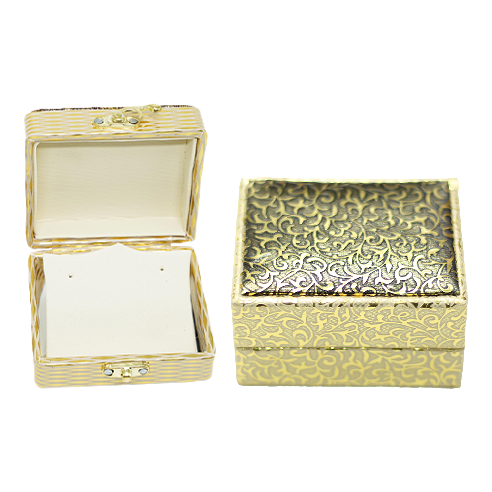 F Model: Engagement Earring Box | Wedding Earring Box | Leather Jewelry Earring Box (Tops Box)