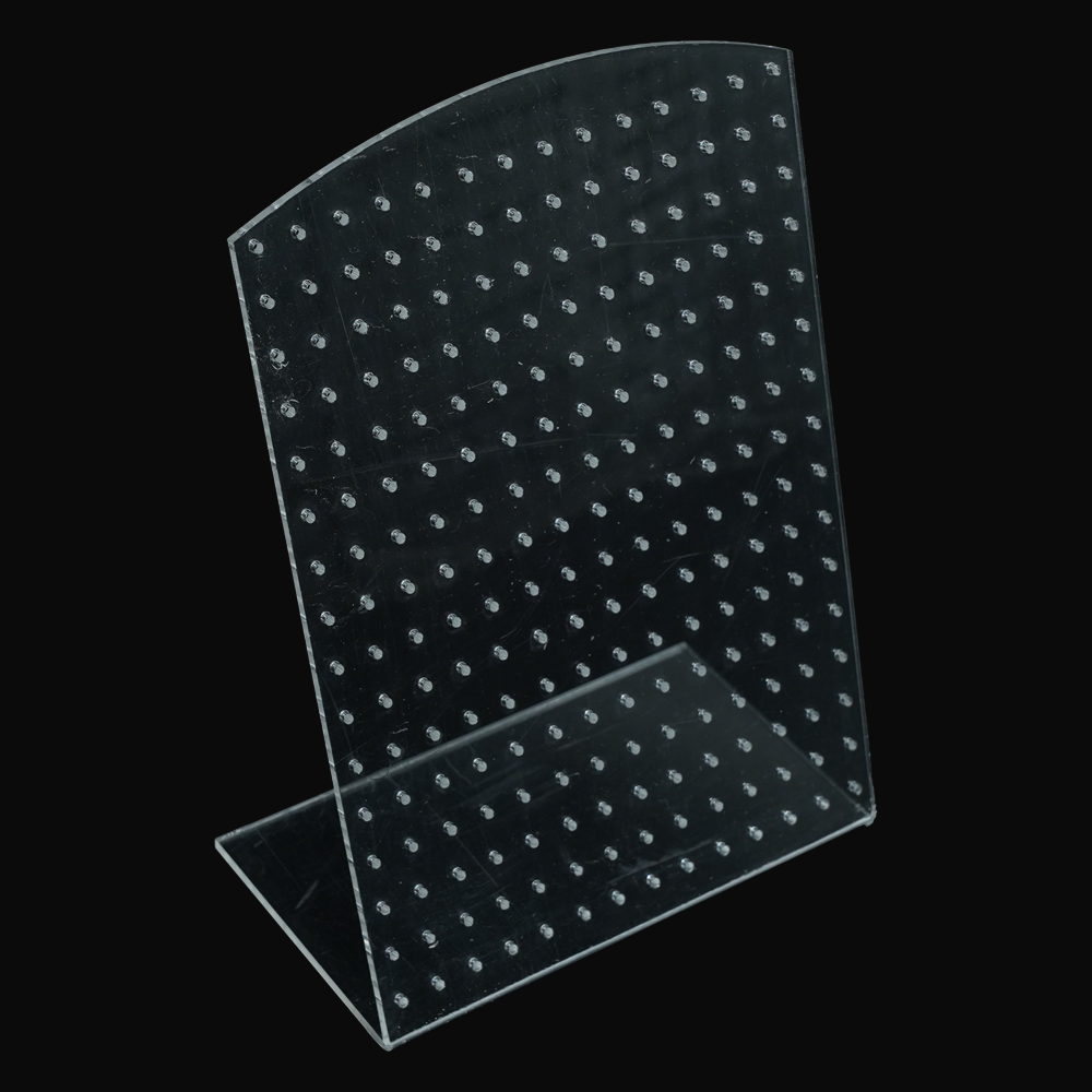 White Crystal Nose Pin Display Stands