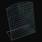 White Crystal Nose Pin Display Stands