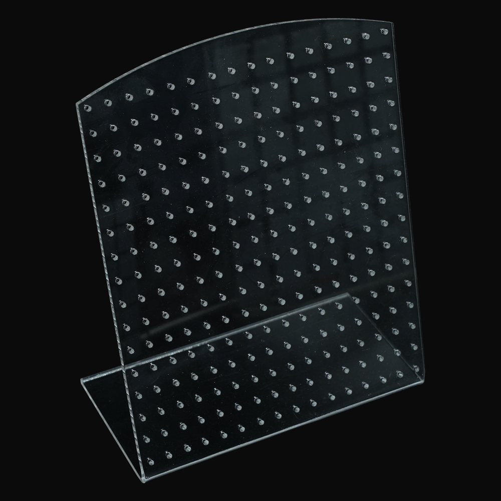 White Crystal Nose Pin Display Stands