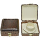 A Model: Bangles Packing Box | Bangles Storage Box | Leather Jewelry Two Bangles Box