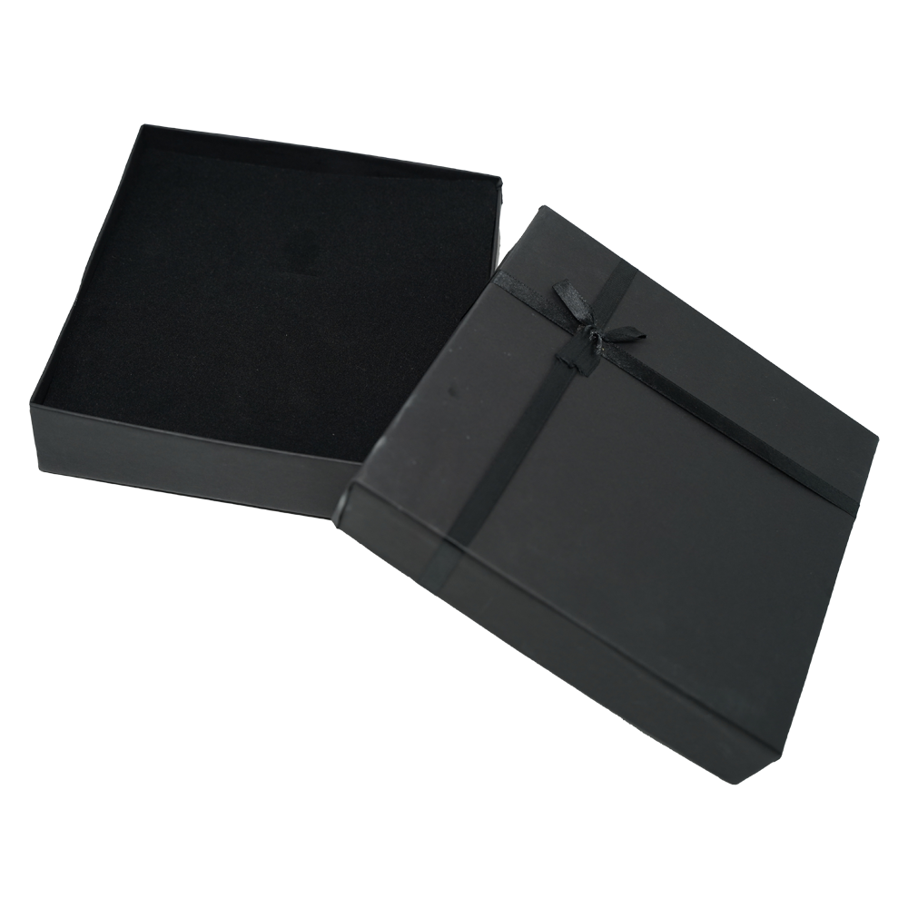 Black Cardboard Jewelry Boxes
