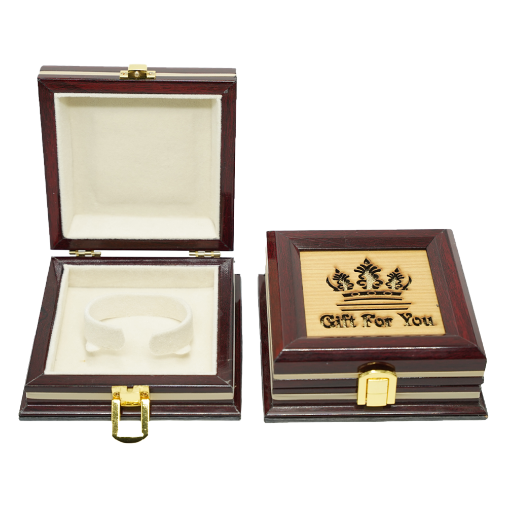 PVC Brown Wooden Jewelry Boxes