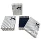 Black & White Thankyou Cardboard Jewelry Boxes