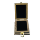 PVC Smooth Black Wooden Jewelry Boxes