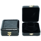 Black Marble Leathered Jewelry Boxes