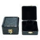 Black Marble Leathered Jewelry Boxes