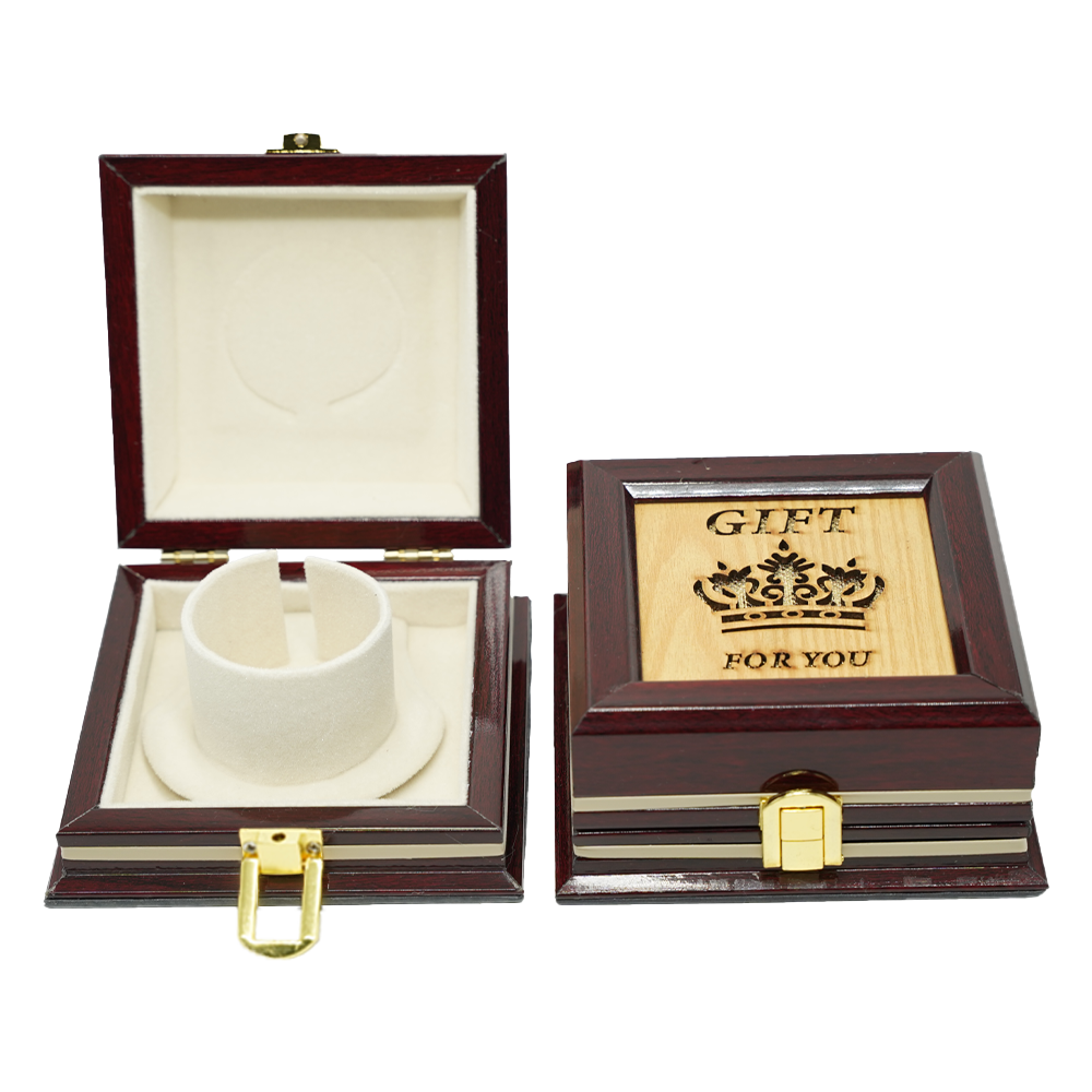 PVC Brown Wooden Jewelry Boxes