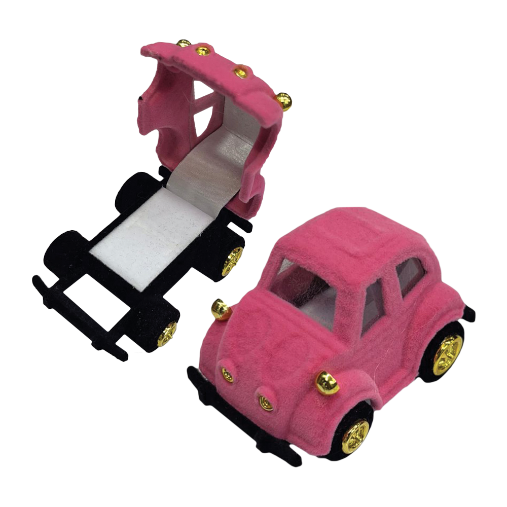 New Born Baby Velvet Car Ring Boxes