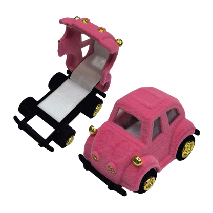 New Born Baby Velvet Car Ring Boxes