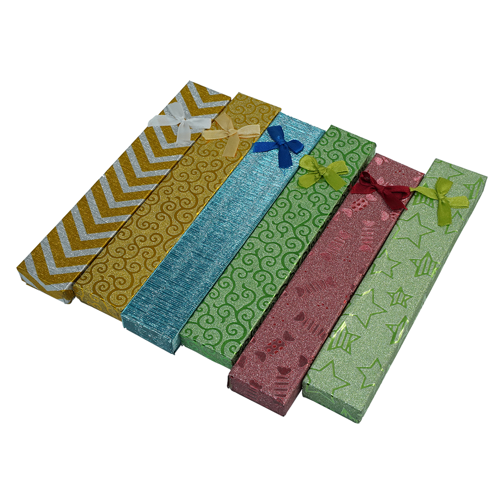 Glitter Cardboard  Thin Chain (07) Box