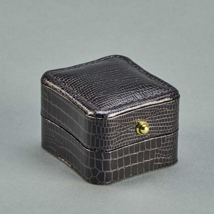 Grey Lizard Ring Box - J9F