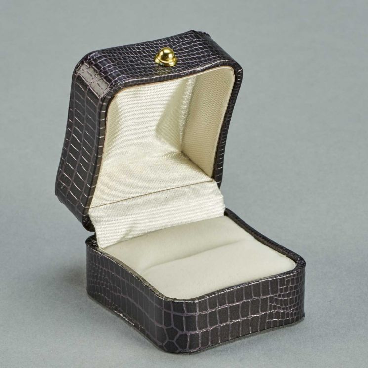 Grey Lizard Ring Box - J9F