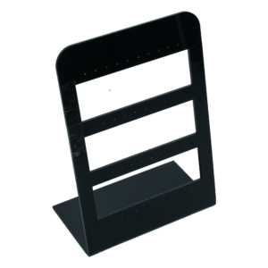 Black & White Crystal 40pcs Nose Pin Display Stand