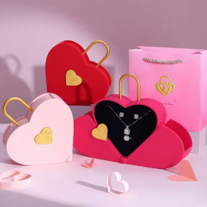 Heart Shaped Fashionable Elegant Jewelry & Gift Box