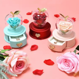Forever Flower Rose Jewelry Storage Drawer