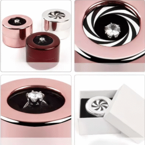 Rotary Lifting Ring Box & Jewelry organizer
