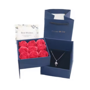 Forever Love Rose Jewelry Box & Jewelry Organizer