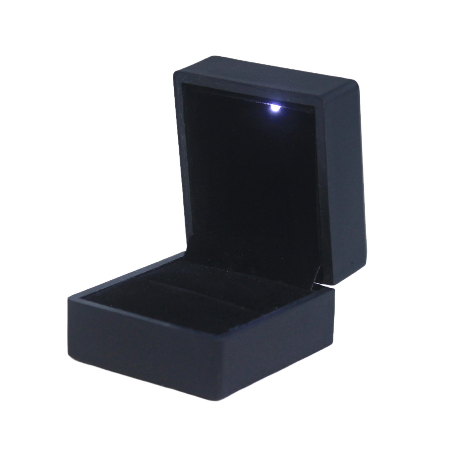 Matte Black LED Jewelry Box - Image 2