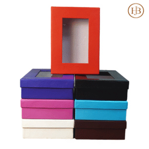 Top & Bottom Window Gift Box – Single Piece Packaging
