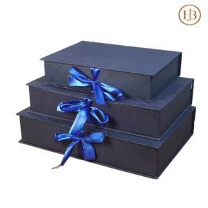 Ribbon File Trio Boxes – 3-Piece Premium Gift Set