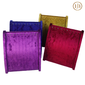 Velvet 10 Pcs Chain & Bracelet Display Stands