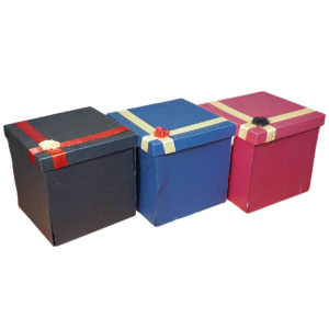 3 Layers Square Chocolate Gift Box