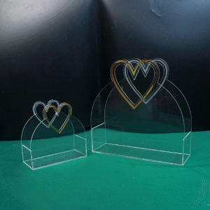 Heart Handle Acrylic Box