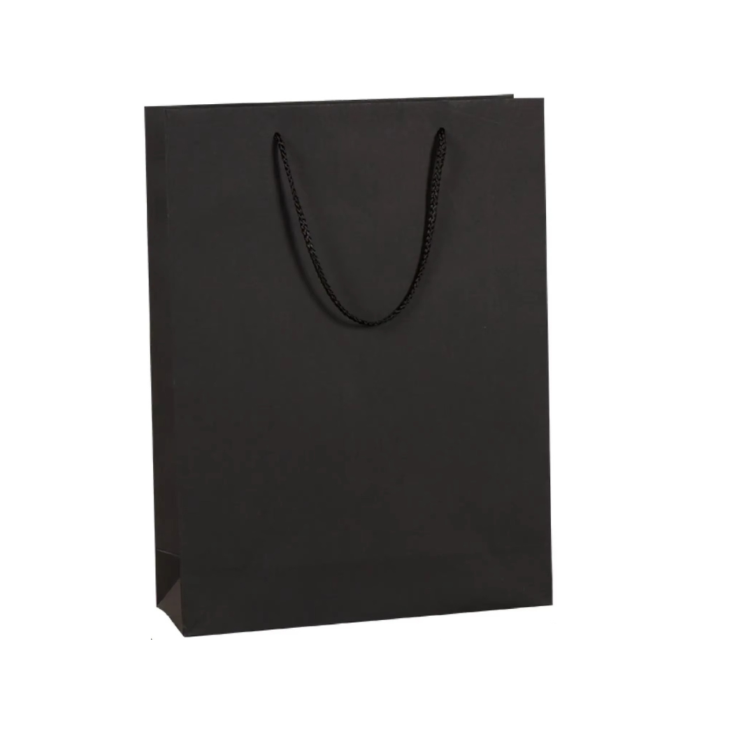 White & Black Eco Paper Jewel Bags - Image 7