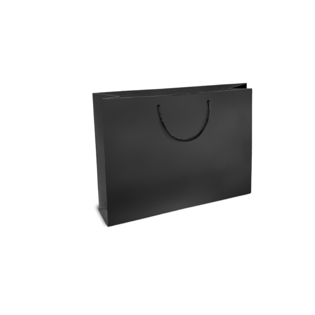 White & Black Eco Paper Jewel Bags - Image 10